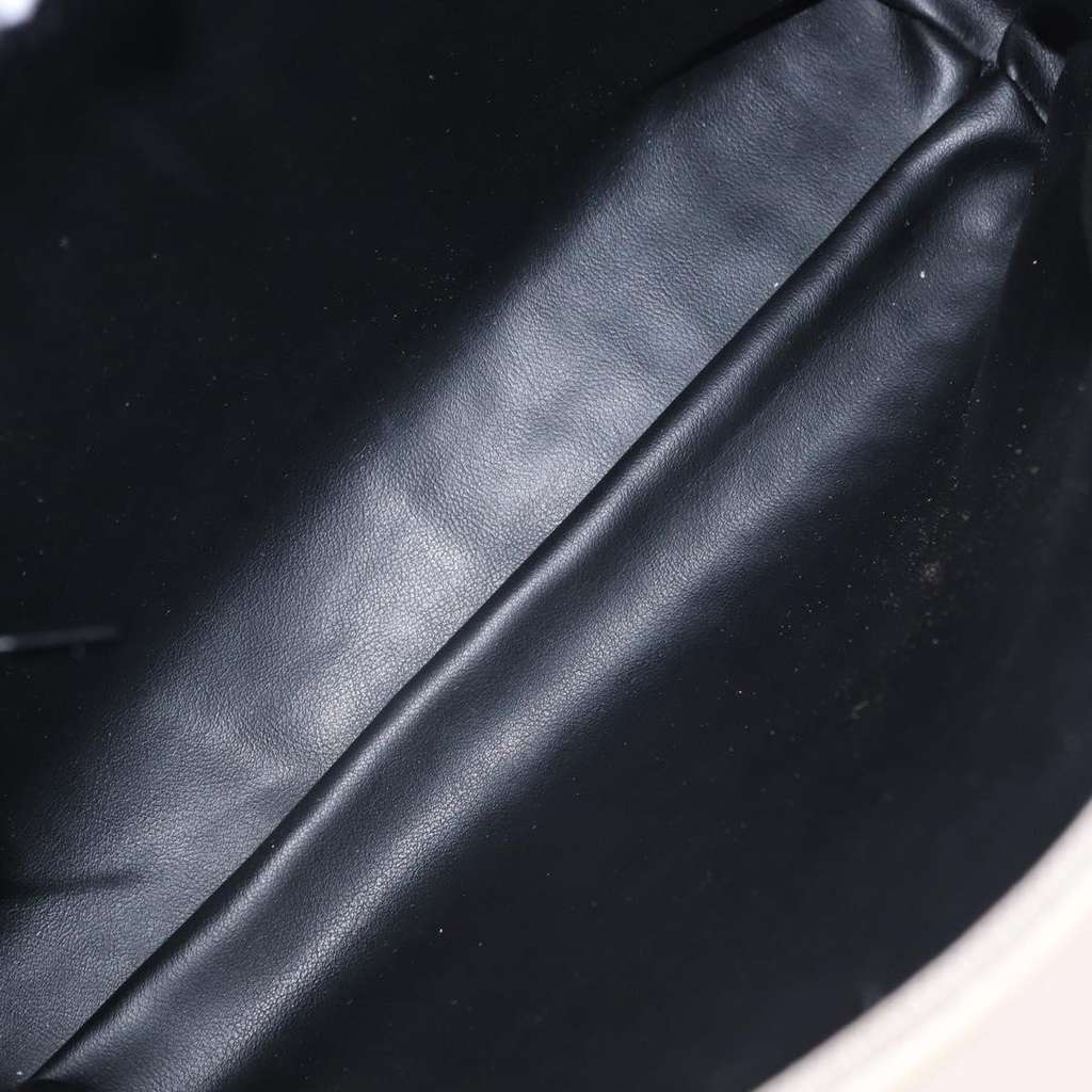 Bally Vintage Chain Shoulder Bag Beige Leather Good condition - Box View