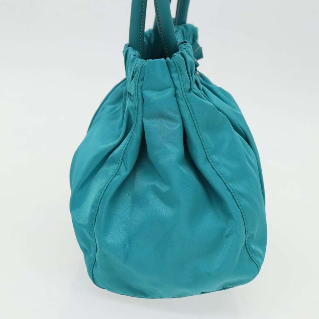 Prada Bow Convertible Tote Turquoise Good condition - Inside View