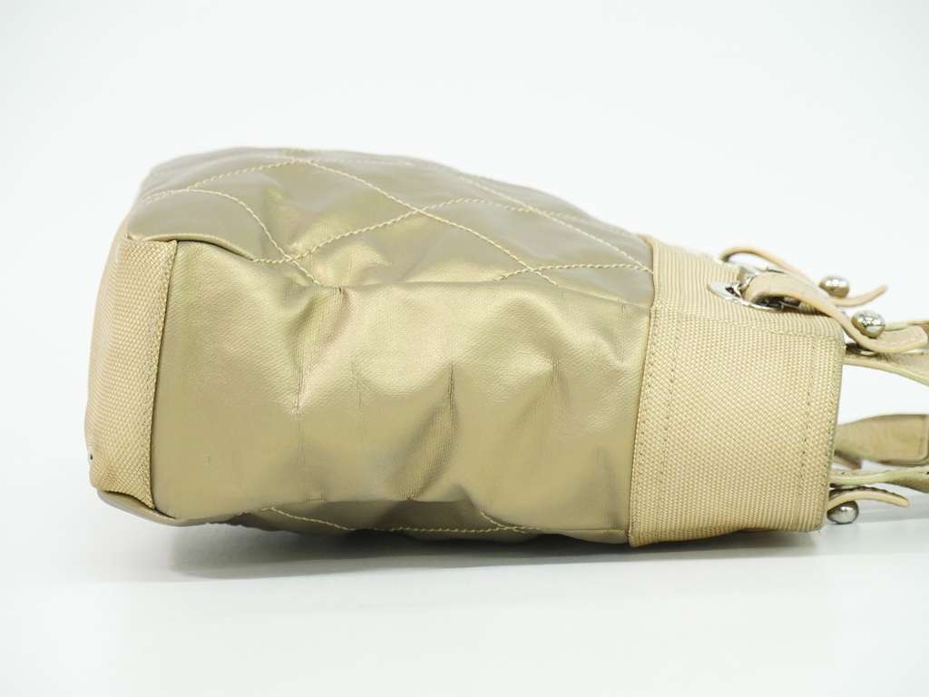 Chanel Biarritz Tote Metallic Canvas Good condition - Inside View