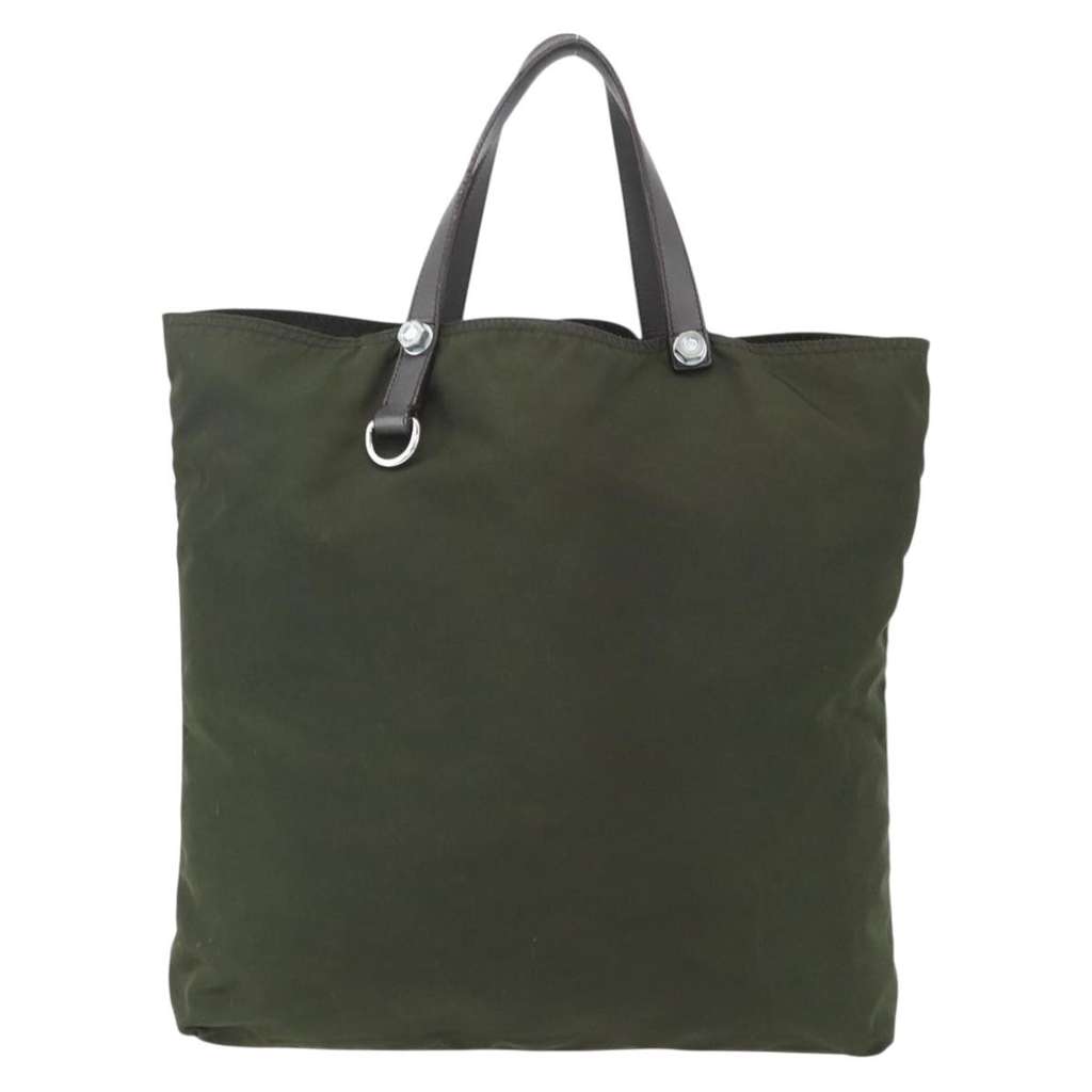 Prada Open Tote Khaki Good condition - Back View