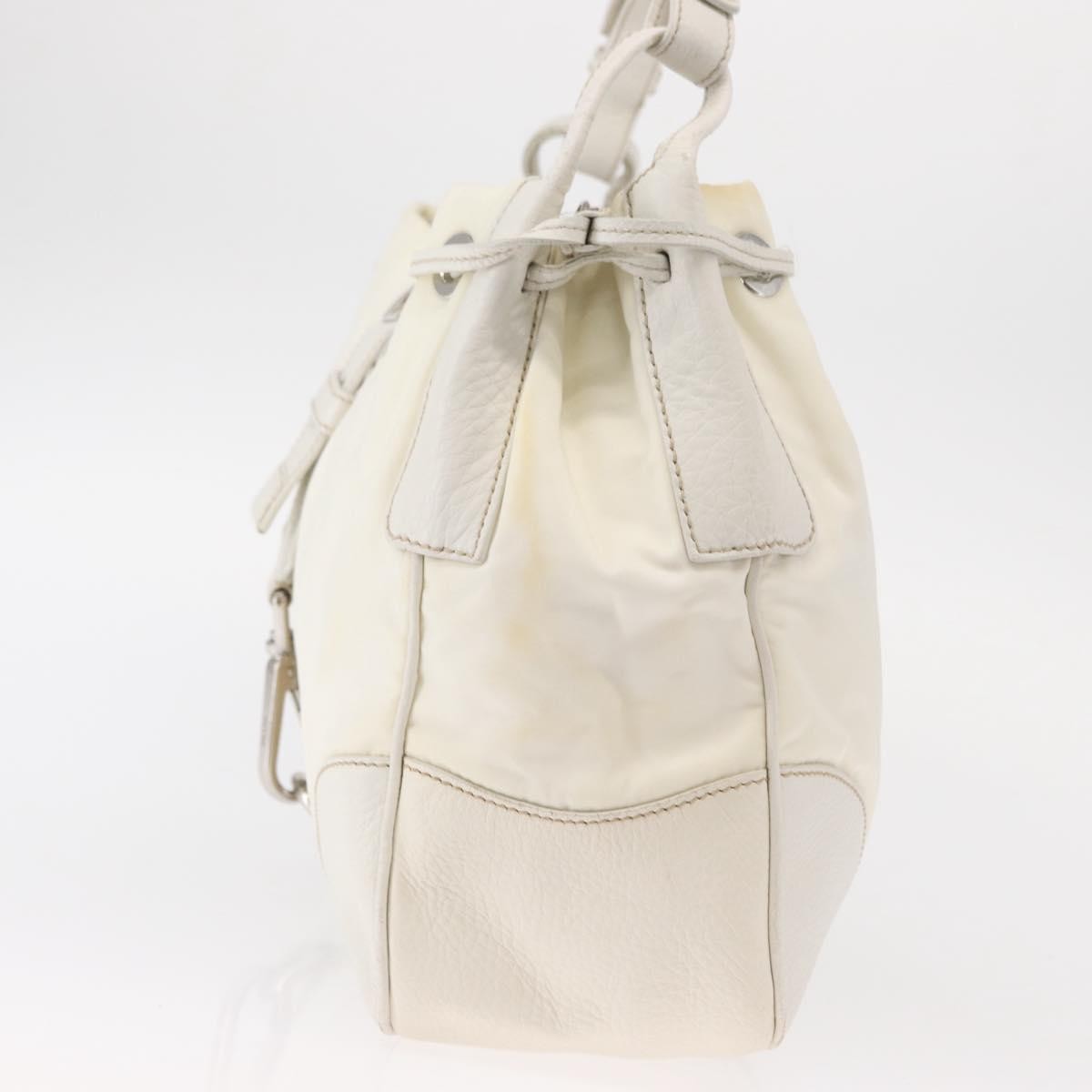 Prada Re-Edition 2002 Moon Handle Bag White Good condition - Inside View
