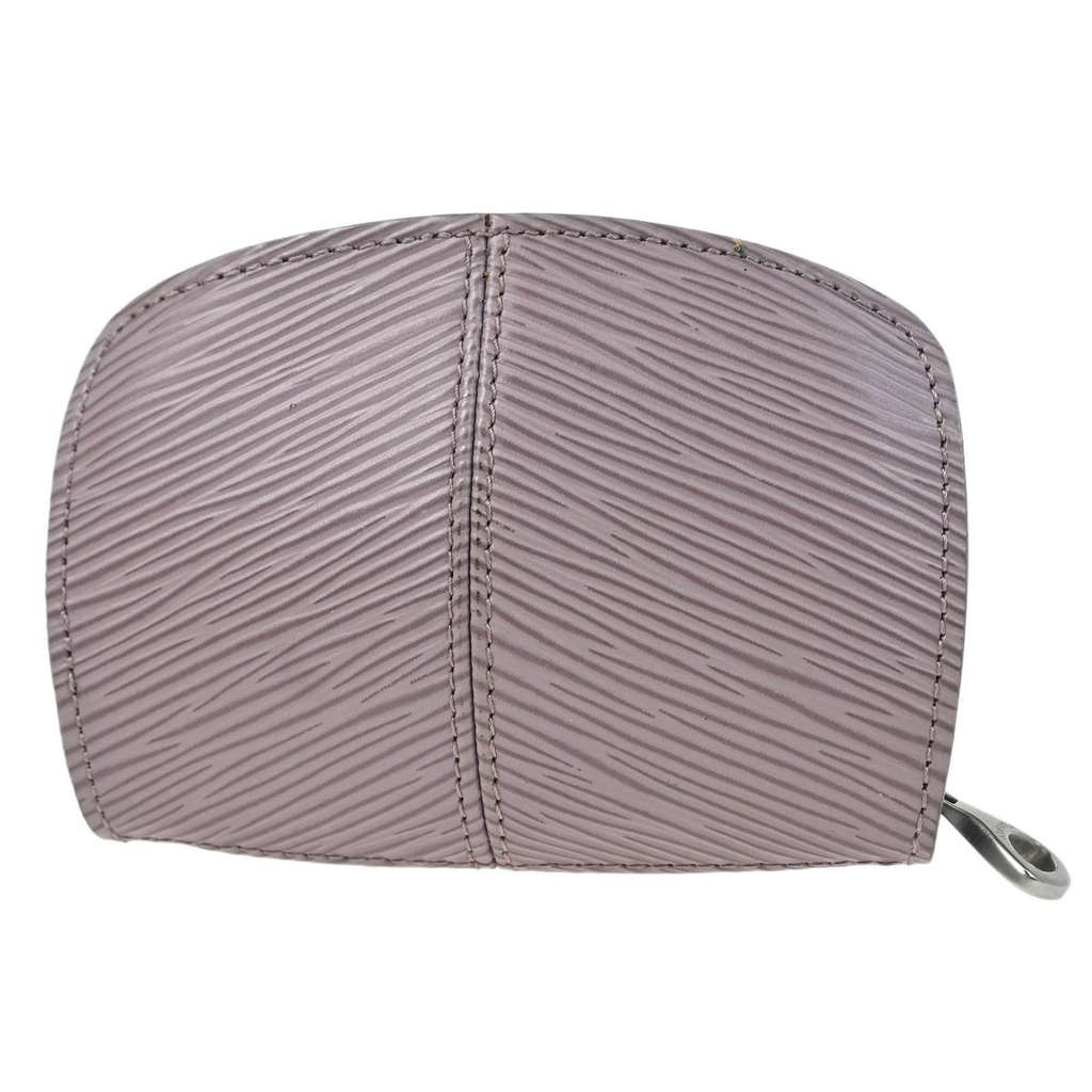 Louis Vuitton Porte-monnaie Z Purple Leather Good condition - Back View