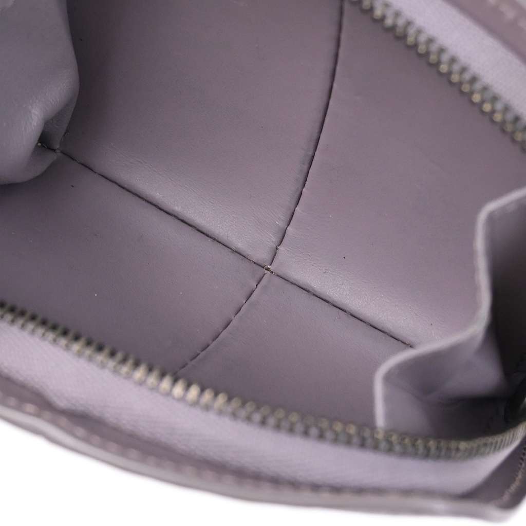 Louis Vuitton Porte-monnaie Z Purple Leather Good condition - Inside View