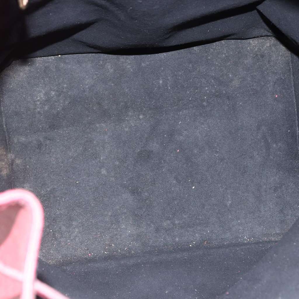 Louis Vuitton Petit Noe NM Handbag Red Leather Fair condition - Box View