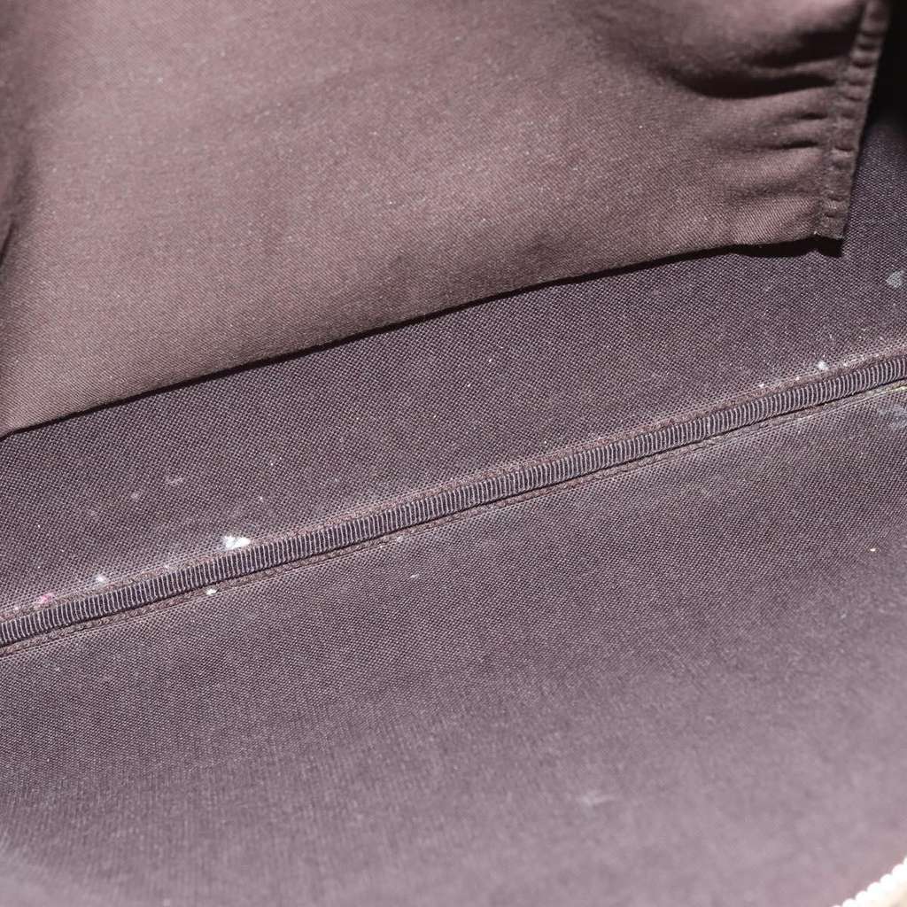 Gucci Zip Top Messenger Bag Beige Canvas Good condition - Box View