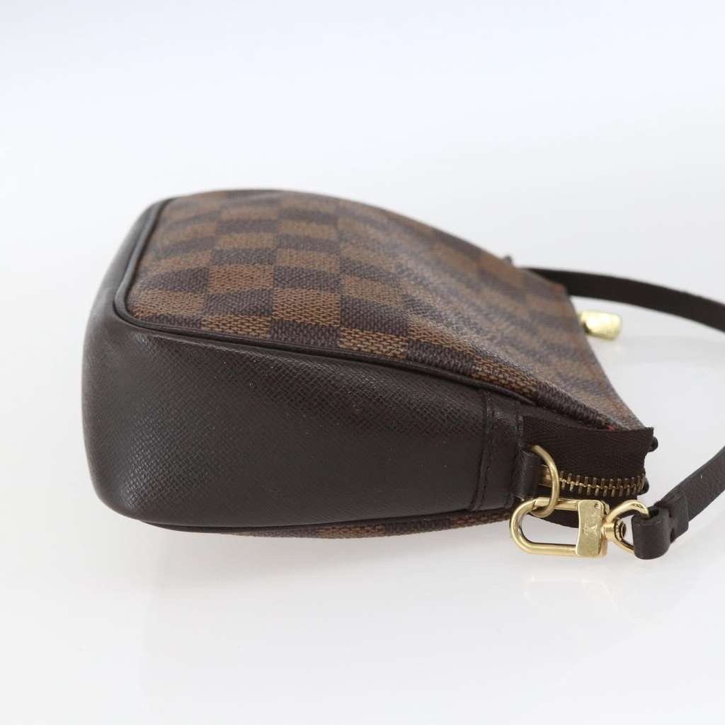 Louis Vuitton Trousse Make Up Bag Brown Canvas Good condition - Inside View