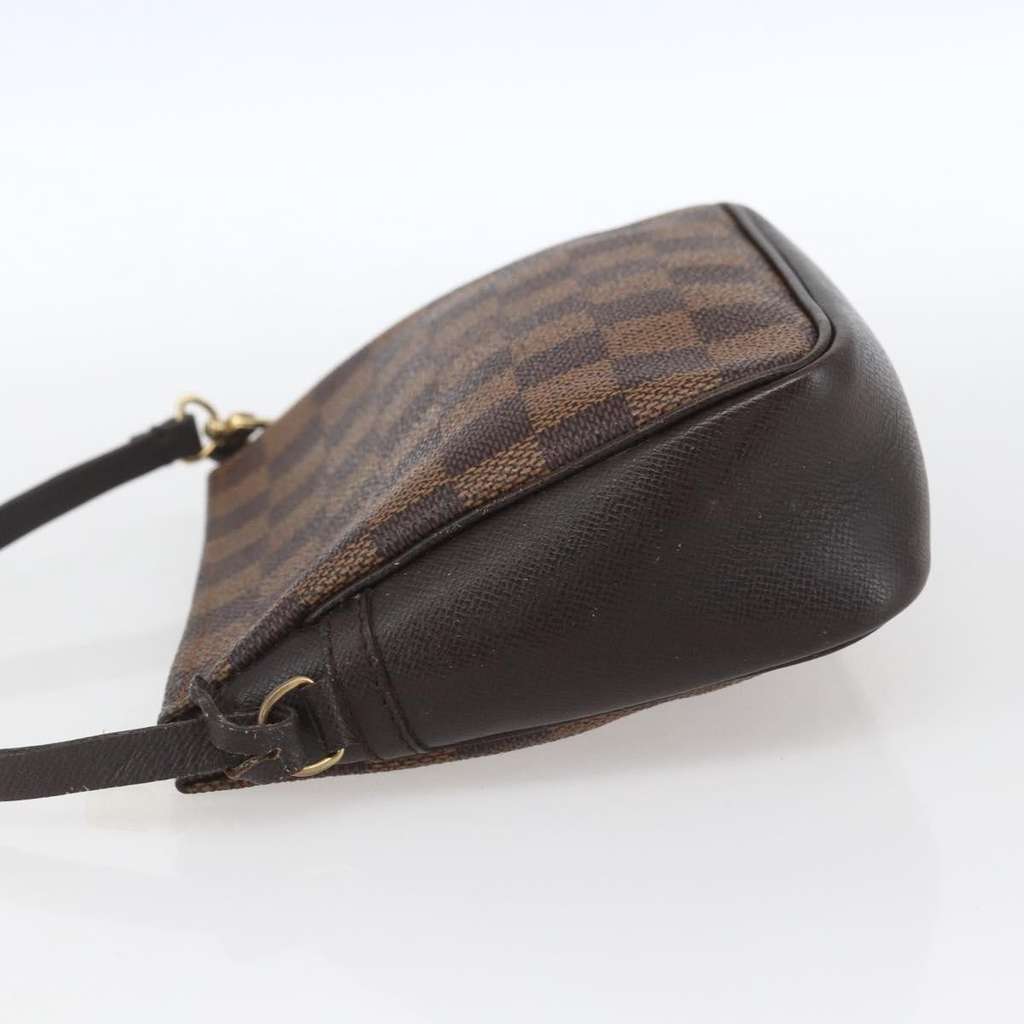 Louis Vuitton Trousse Make Up Bag Brown Canvas Good condition - Model View