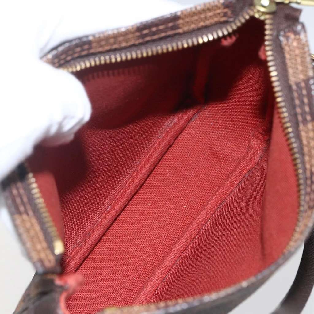 Louis Vuitton Trousse Make Up Bag Brown Canvas Good condition - Box View
