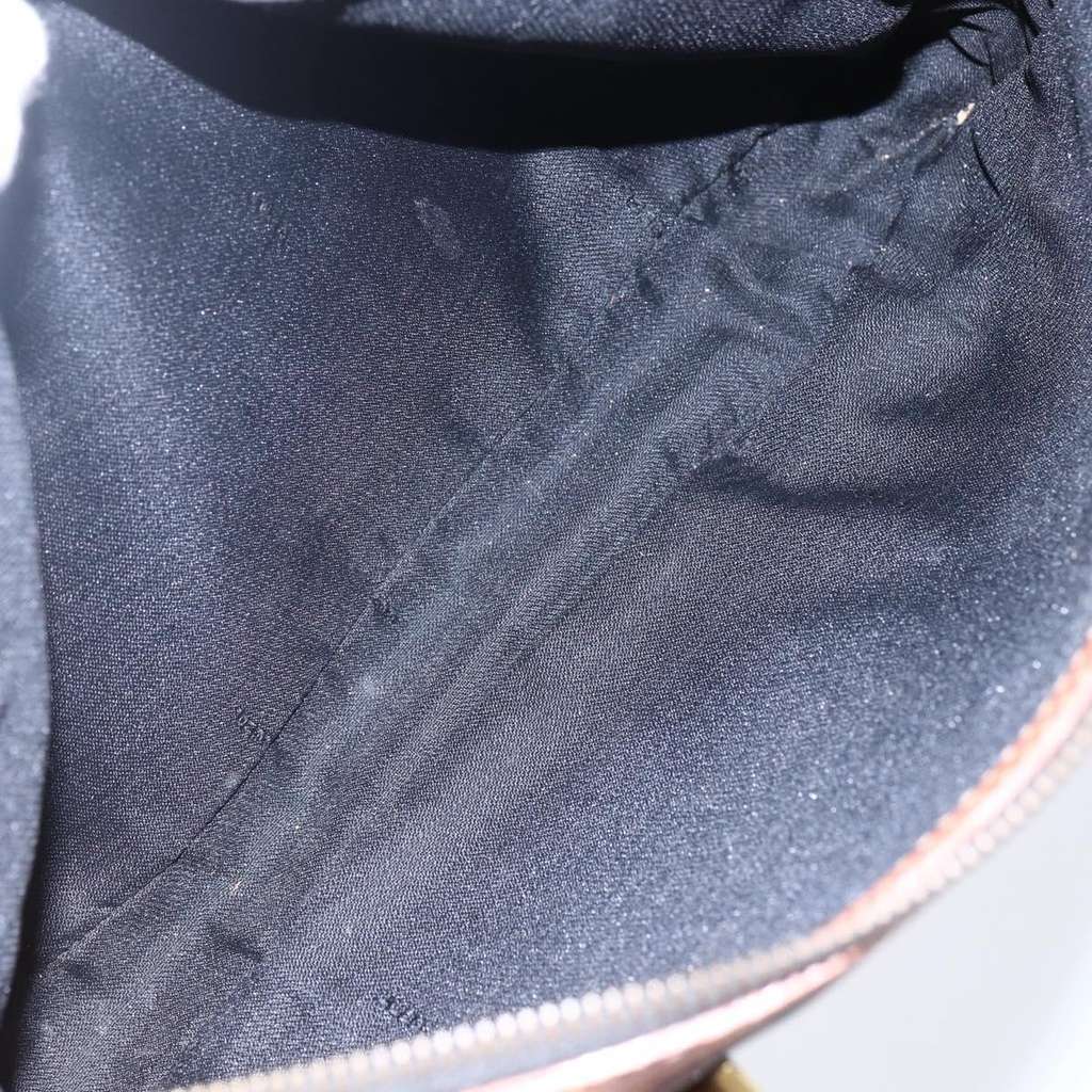 Fendi Vintage Pequin Convertible Boston Bag Brown Canvas Good condition - Box View