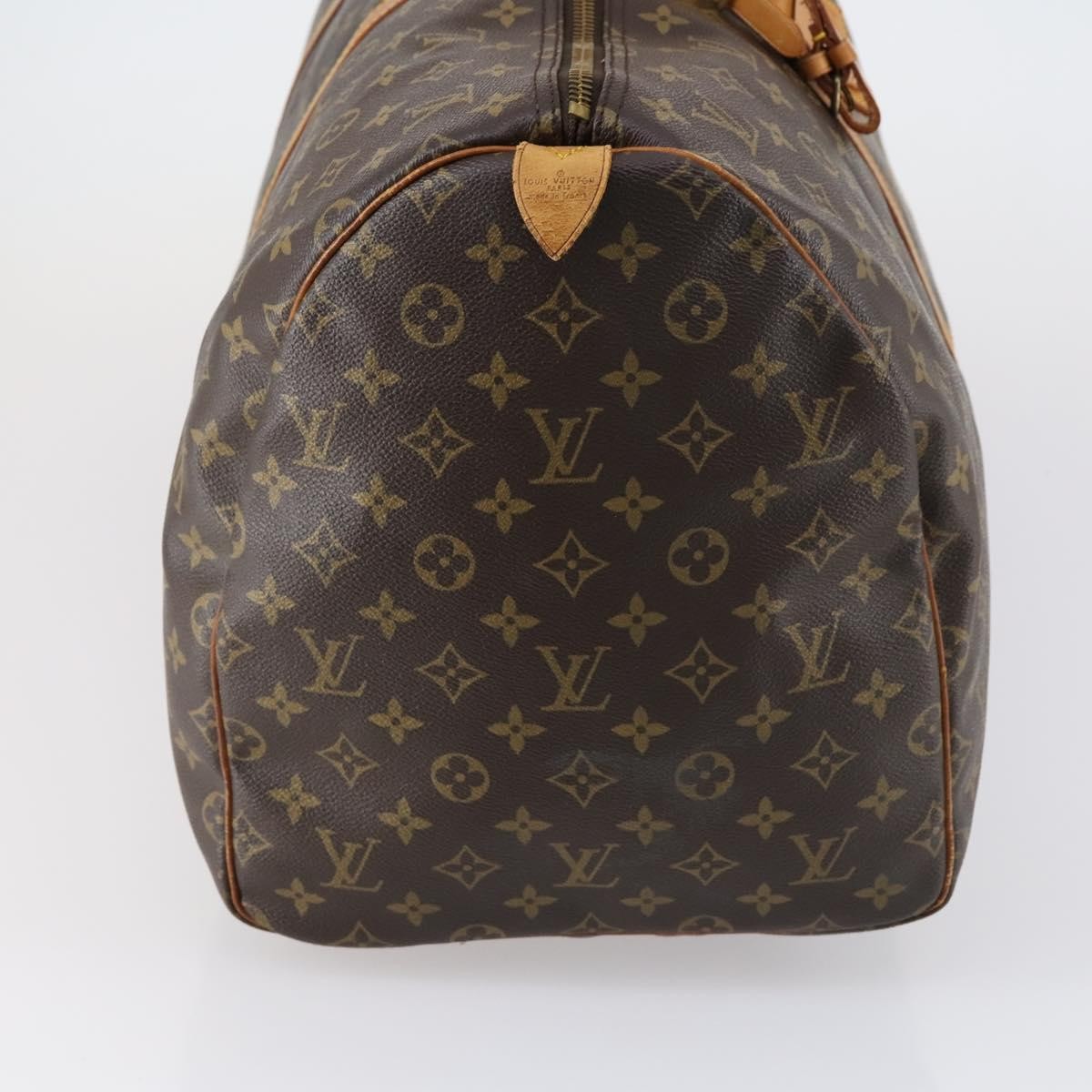 Louis Vuitton Keepall Bag Brown Canvas Good condition - Model View