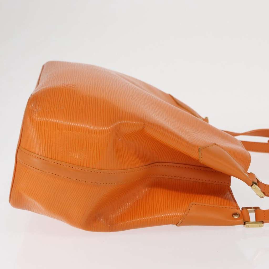 Louis Vuitton Mandara Handbag Orange Leather Good condition - Inside View