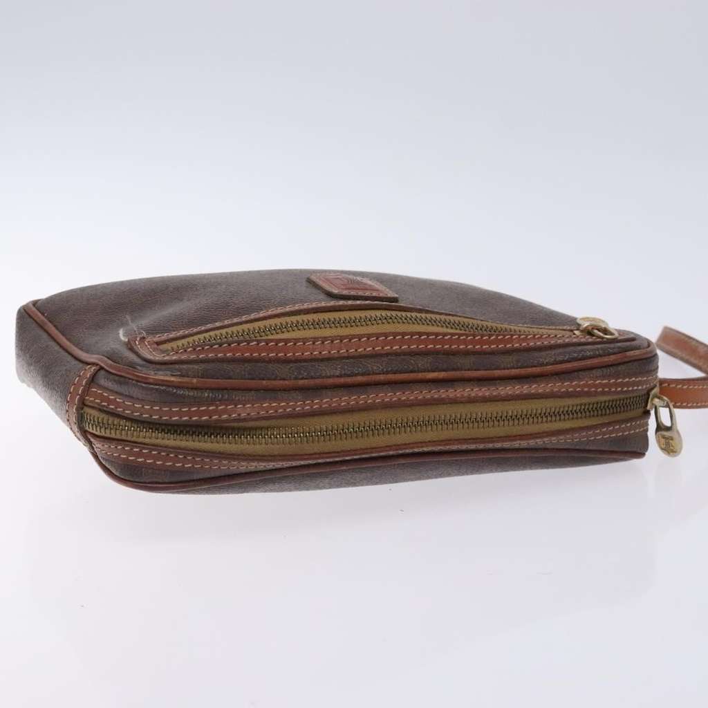 Celine Macadam Pochette Brown Good condition - Box View