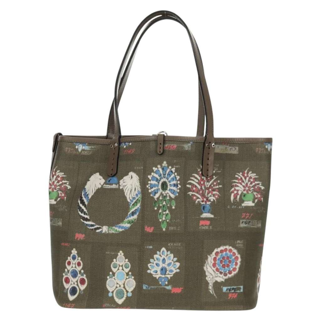 Bvlgari Tote bag Other Leather Good condition - Back View