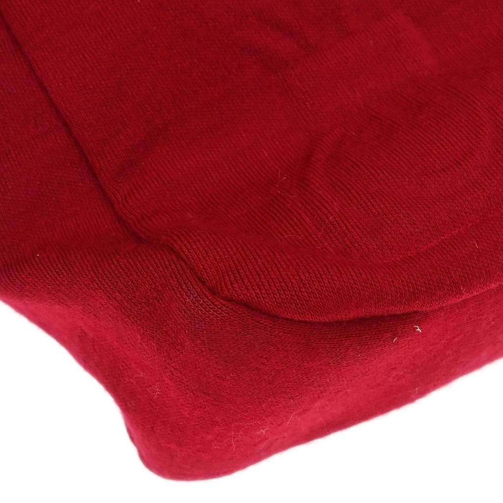 Chanel Vintage Chain Shoulder Bag Red Cotton Good condition - Box View