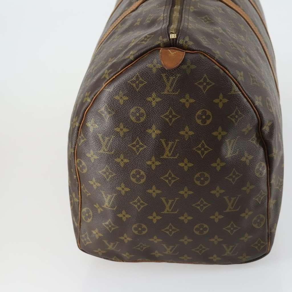 Louis Vuitton Keepall Bag Brown Canvas Fair condition - Inside View