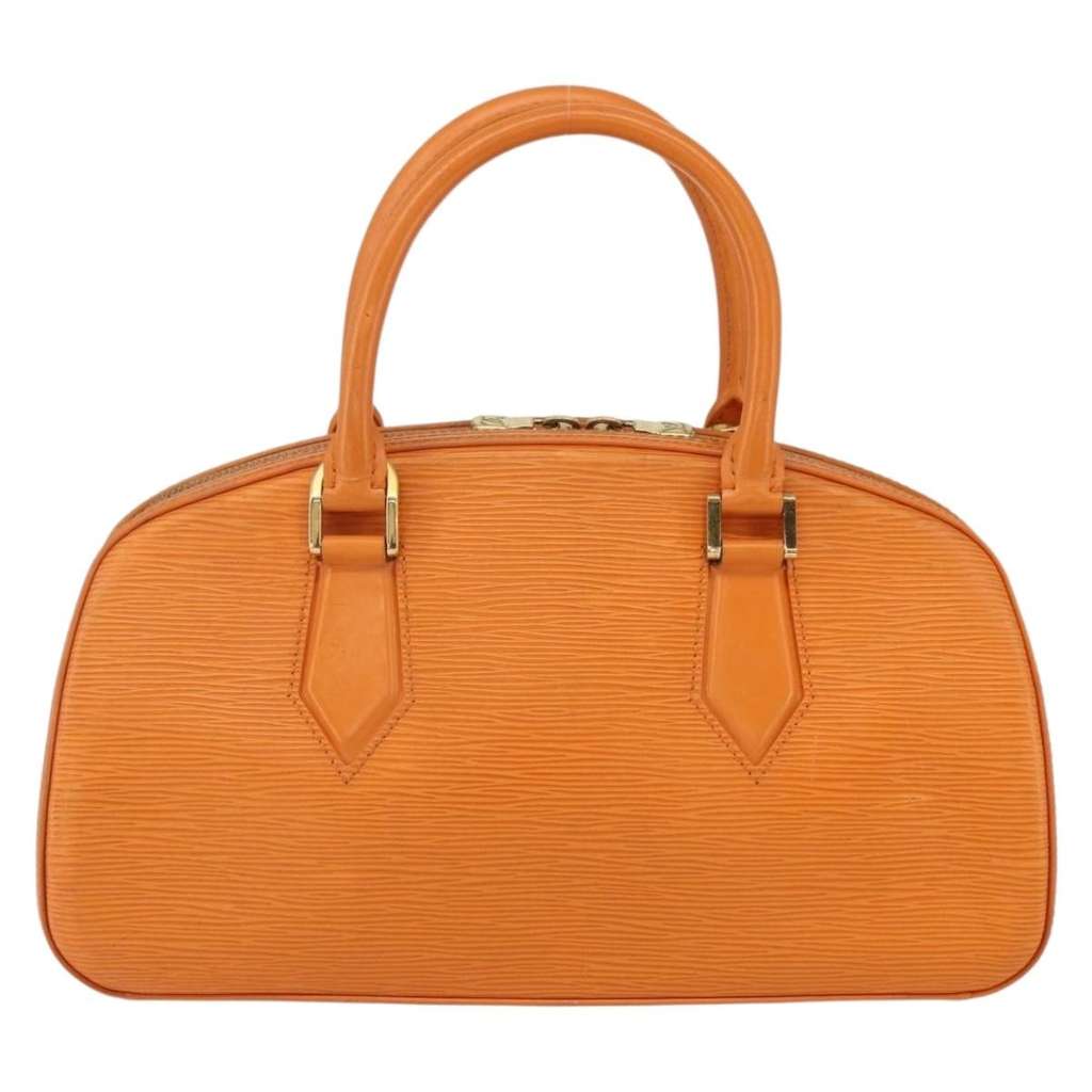 Louis Vuitton Jasmin Bag Orange Leather Good condition - Back View