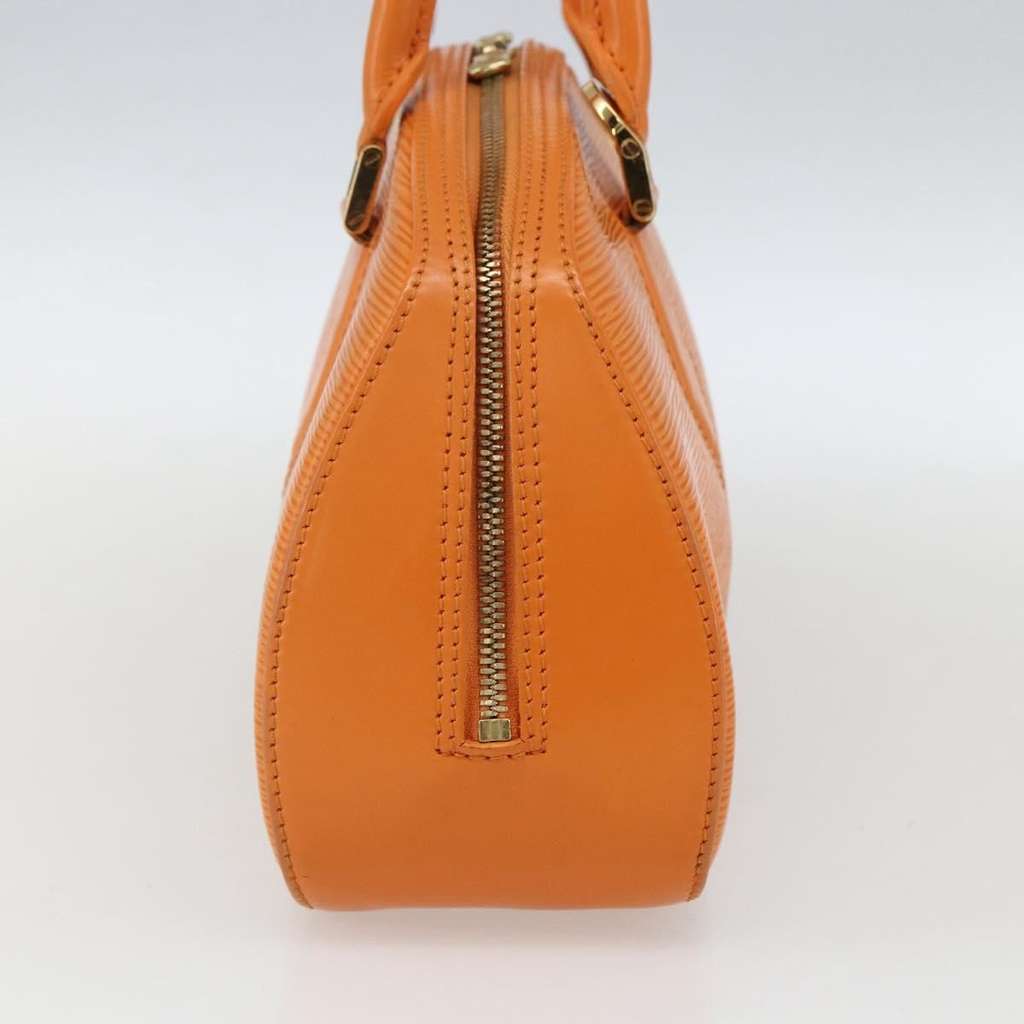 Louis Vuitton Jasmin Bag Orange Leather Good condition - Inside View