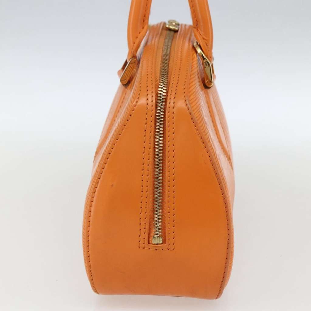 Louis Vuitton Jasmin Bag Orange Leather Good condition - Model View