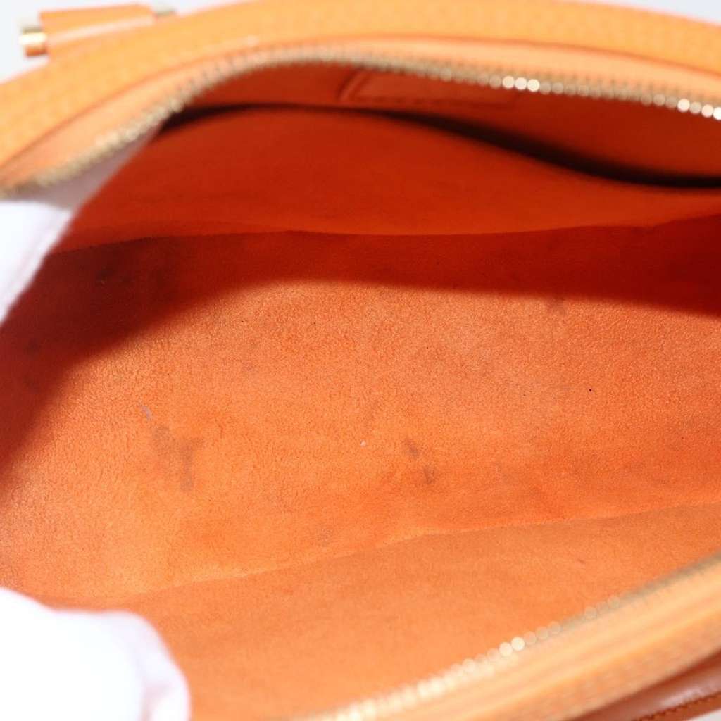 Louis Vuitton Jasmin Bag Orange Leather Good condition - Box View