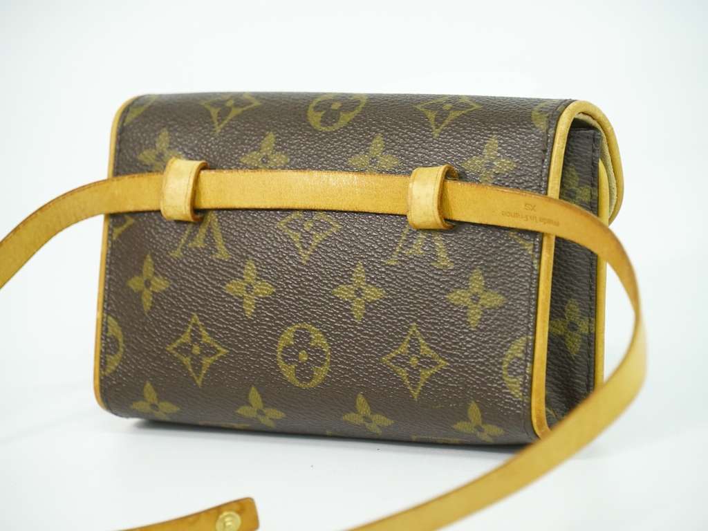 Louis Vuitton Florentine Waist Bag Brown Canvas Good condition - Back View