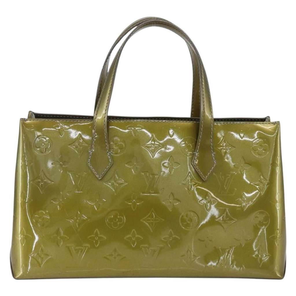 Louis Vuitton Wilshire Handbag Green Good condition - Back View