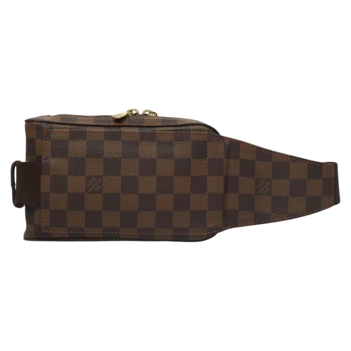 Louis Vuitton Geronimos Waist Bag Brown Canvas Good condition - Back View
