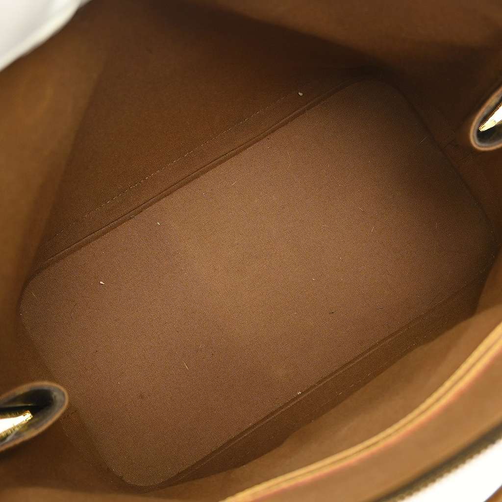 Louis Vuitton Alma Handbag Brown Canvas Good condition - Inside View