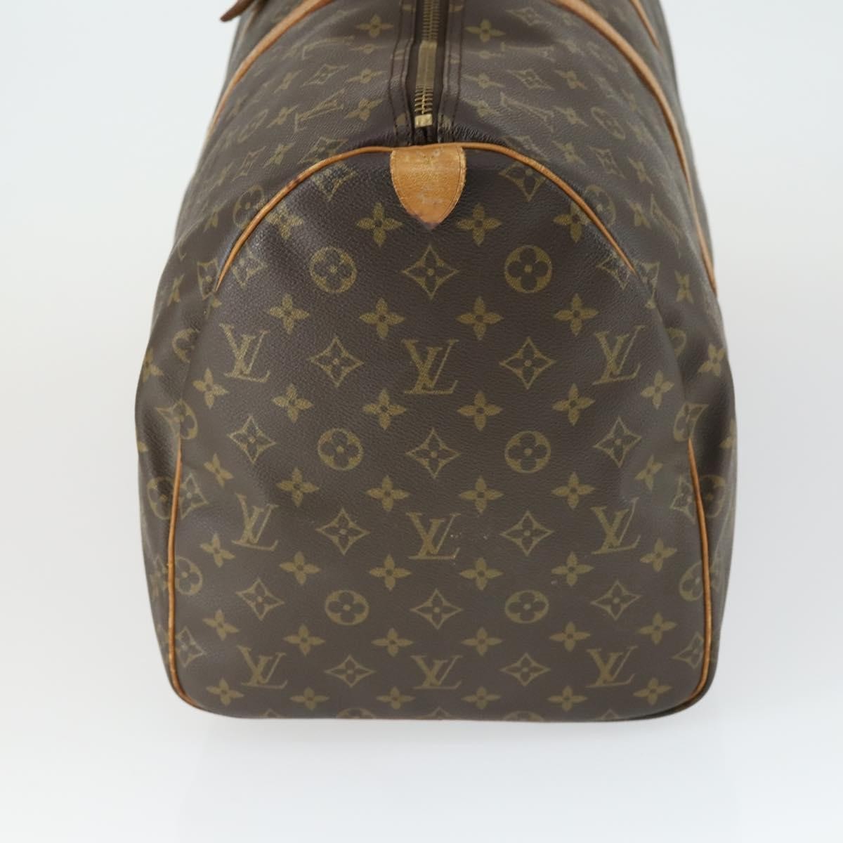 Louis Vuitton Keepall Bag Brown Canvas Fair condition - Inside View