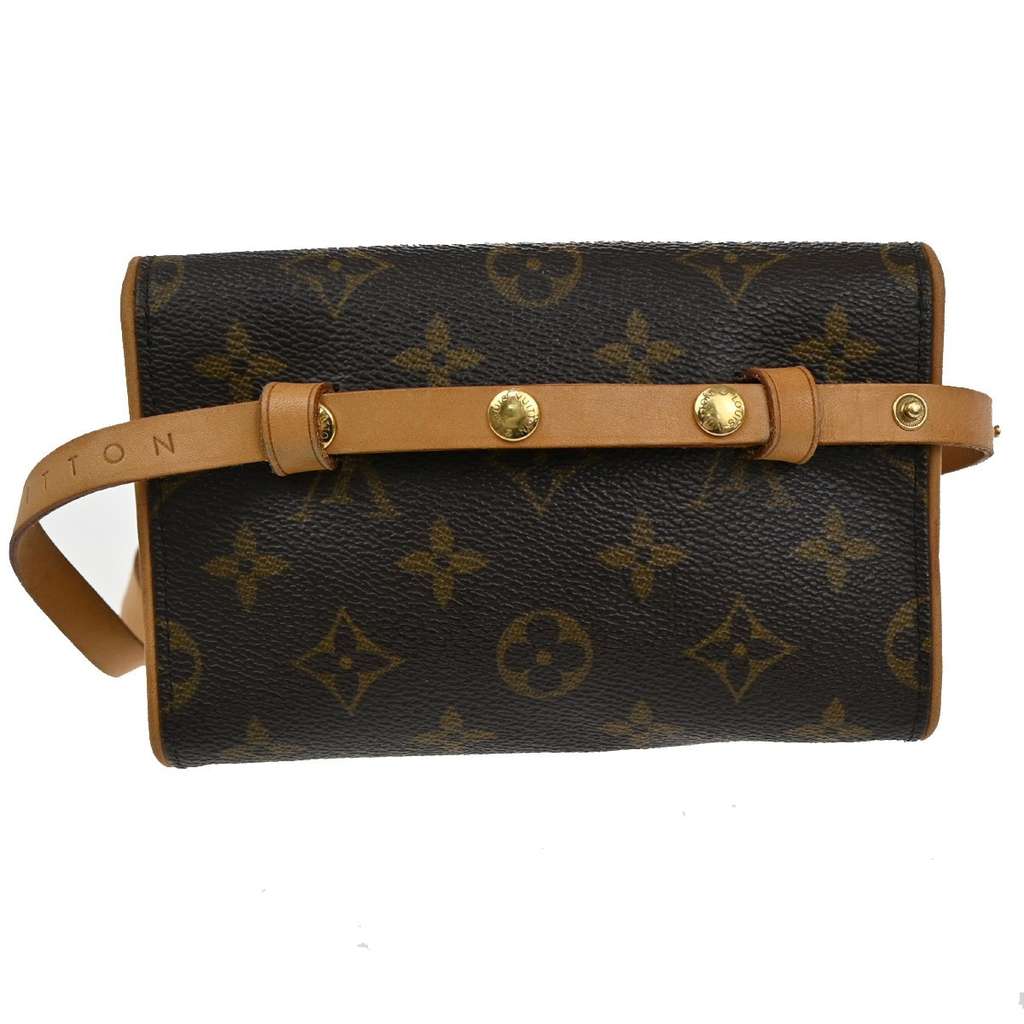 Louis Vuitton Florentine Waist Bag Brown Canvas Good condition - Back View