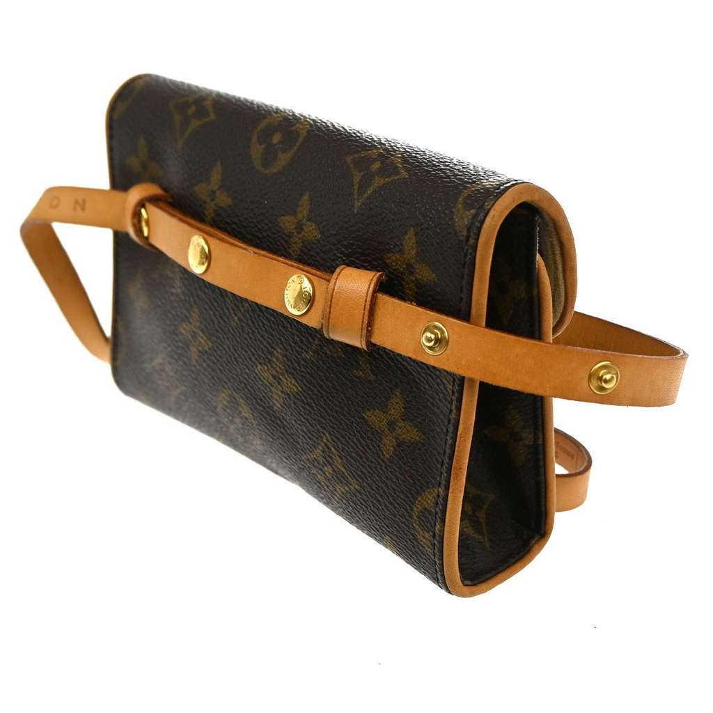 Louis Vuitton Florentine Waist Bag Brown Canvas Good condition - Model View