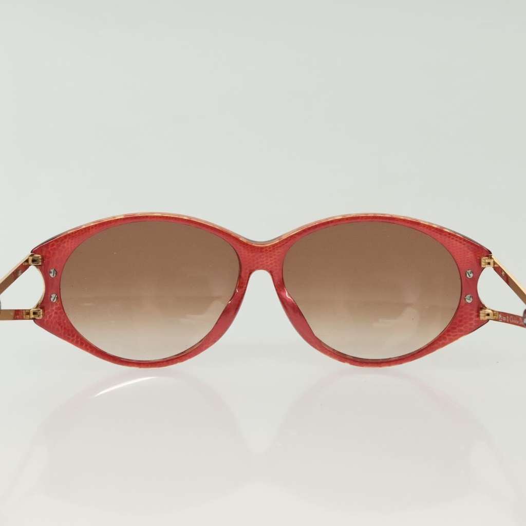 Christian Dior Sunglasses Red Plastic Good condition - Inside View