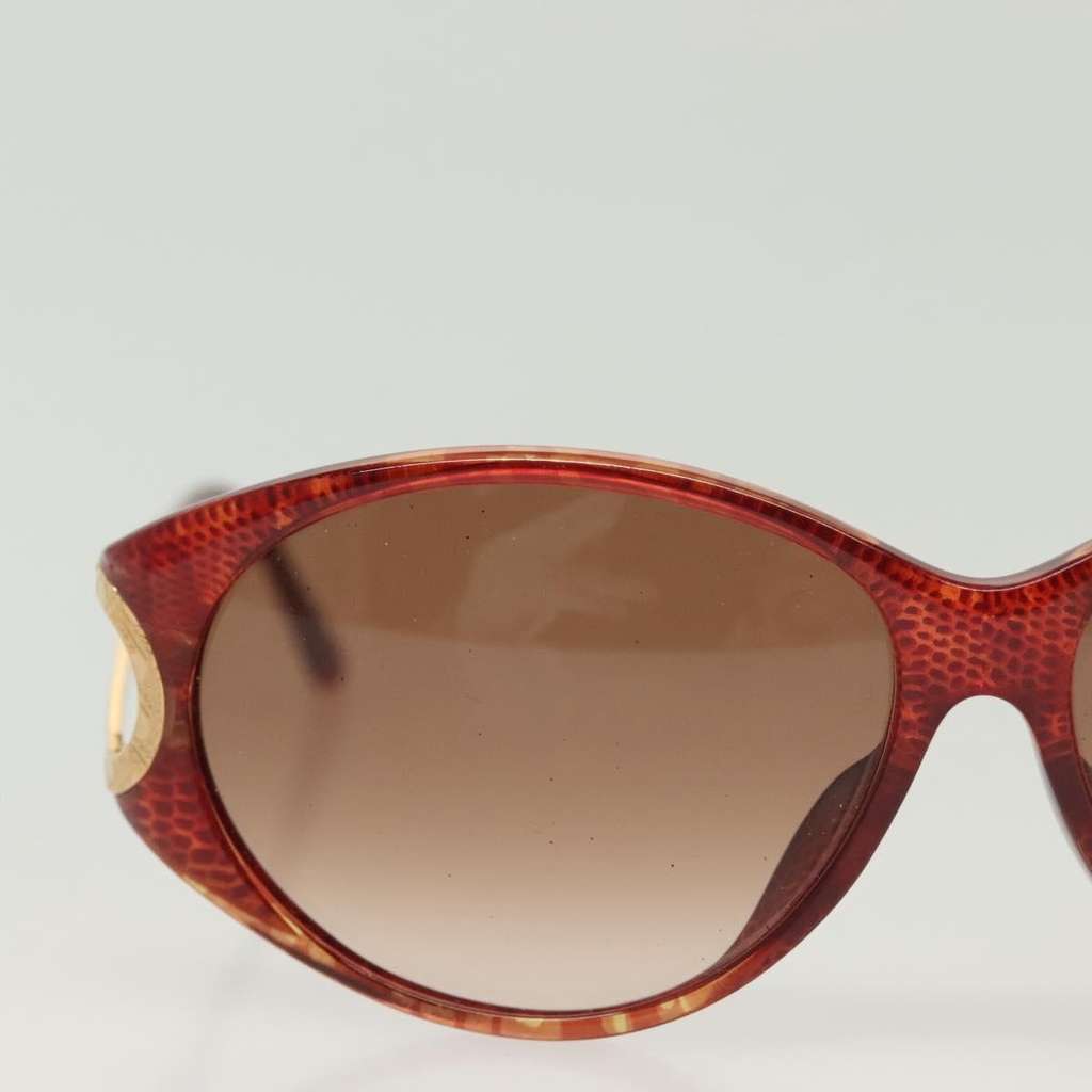 Christian Dior Sunglasses Red Plastic Good condition - Model View