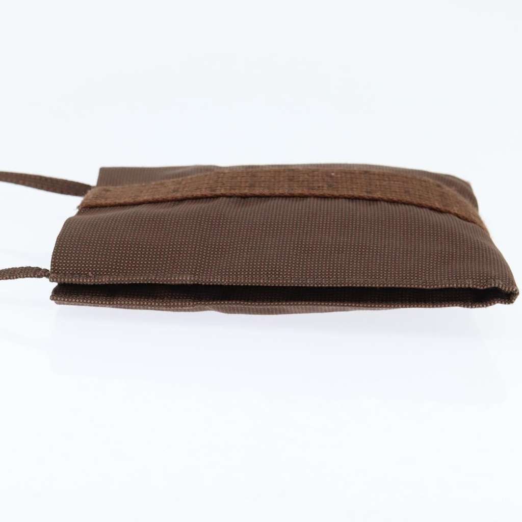 Hermès Herline Crossbody Brown Canvas Good condition - Inside View