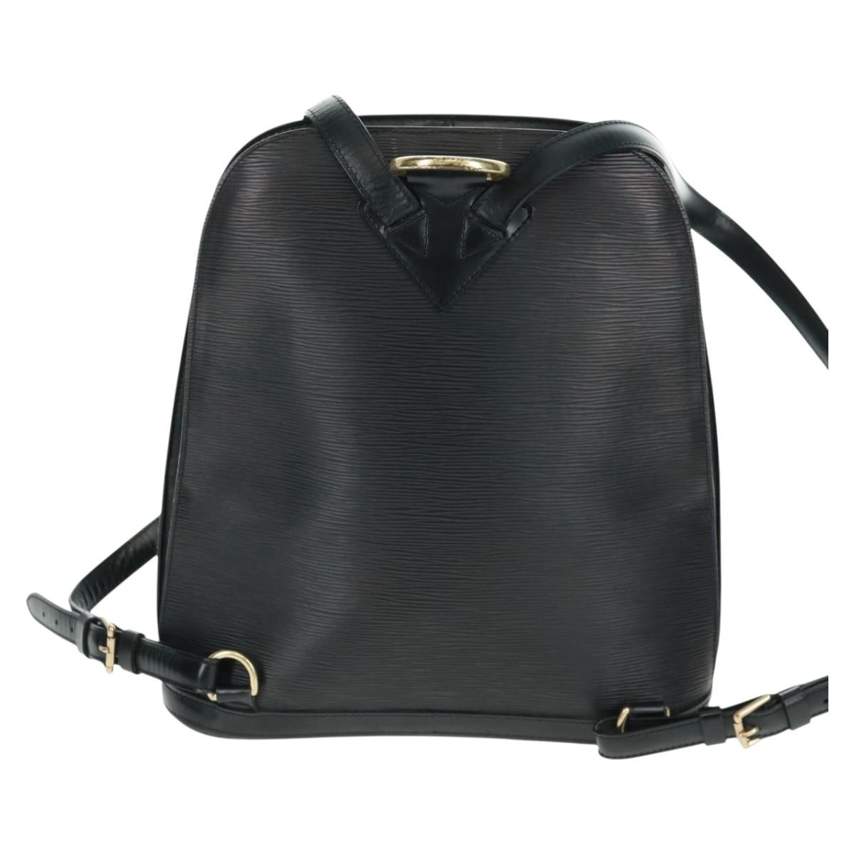 Louis Vuitton Gobelins Backpack Black Leather Good condition - Back View