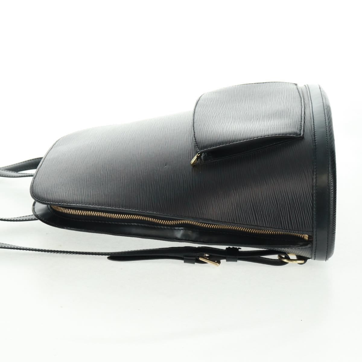 Louis Vuitton Gobelins Backpack Black Leather Good condition - Inside View