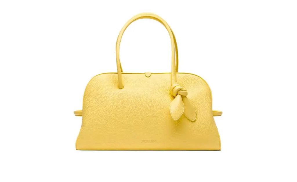 Jacquemus TURISMO Yellow Leather Never worn - Front View