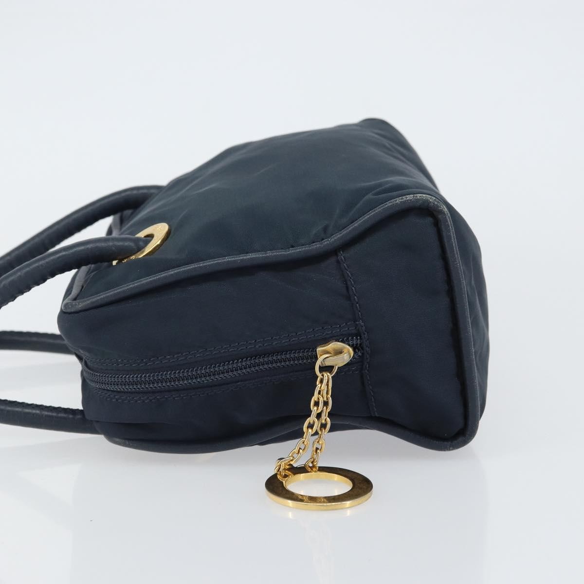 Celine Triomphe vintage handbag Navy Fair condition - Model View