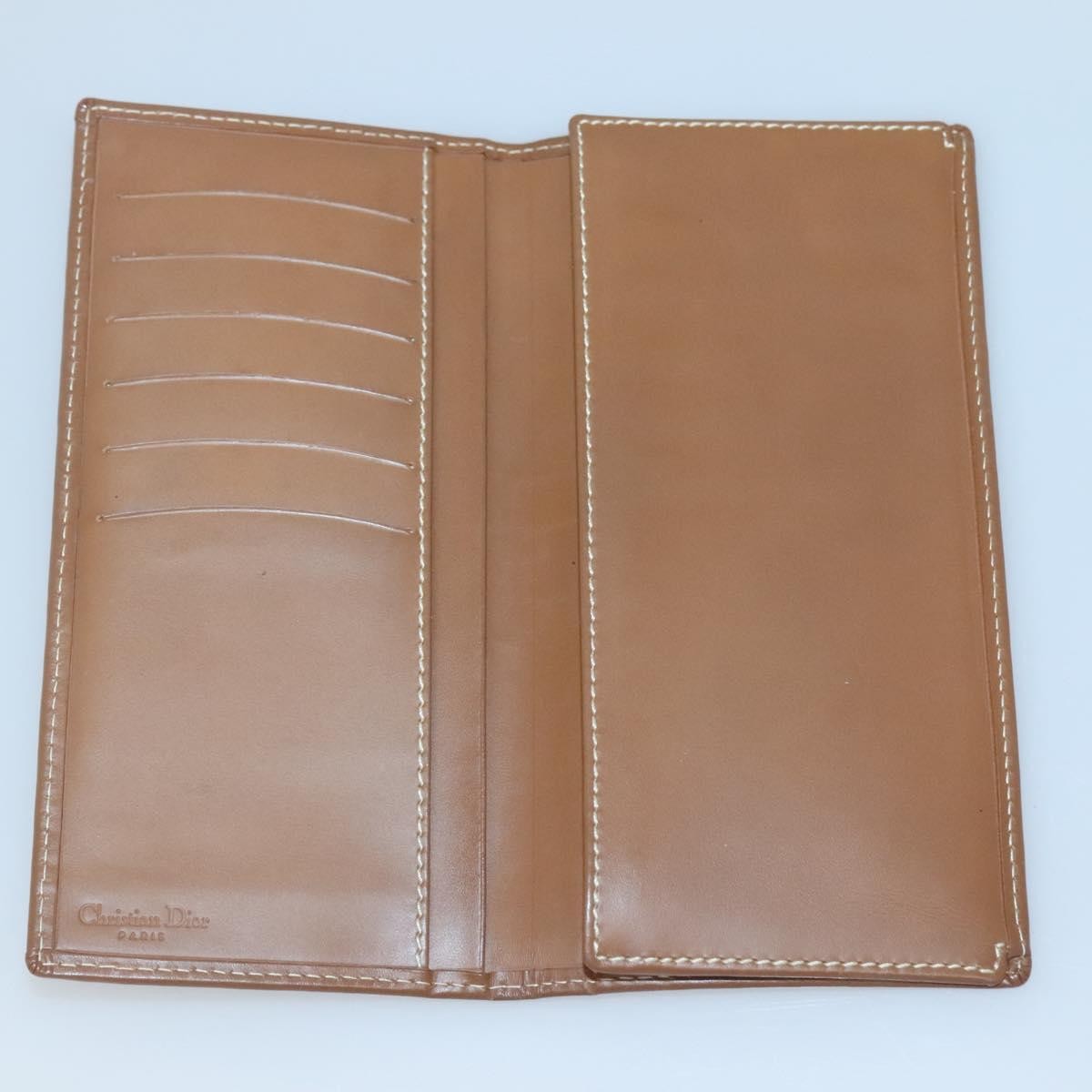 Christian Dior Trotter French Wallet Green Canvas Good condition - Box View