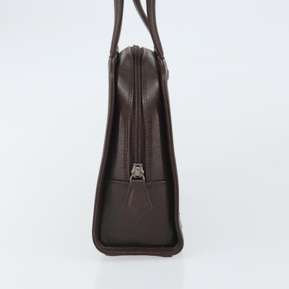 Saint Laurent Vintage Handbag Brown Leather Good condition - Model View