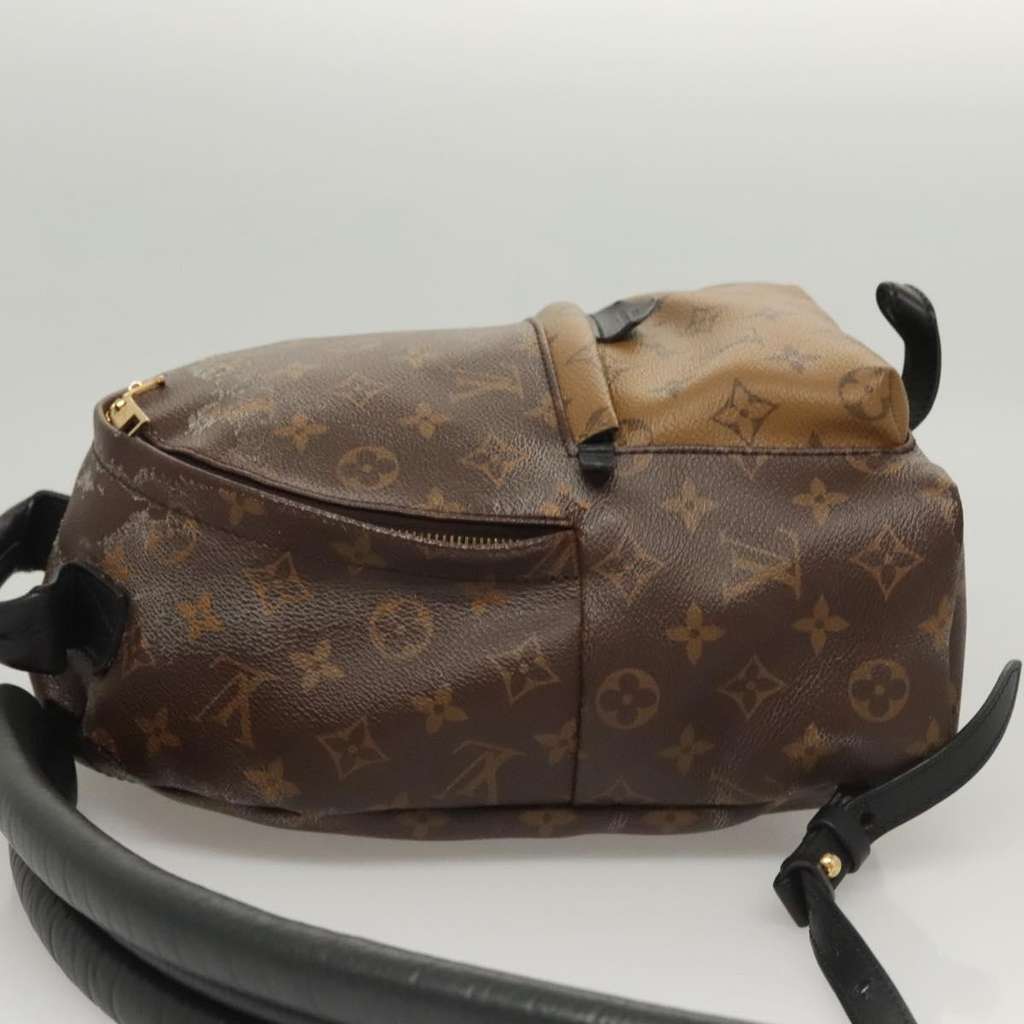Louis Vuitton Palm Springs Backpack Brown Canvas Good condition - Model View
