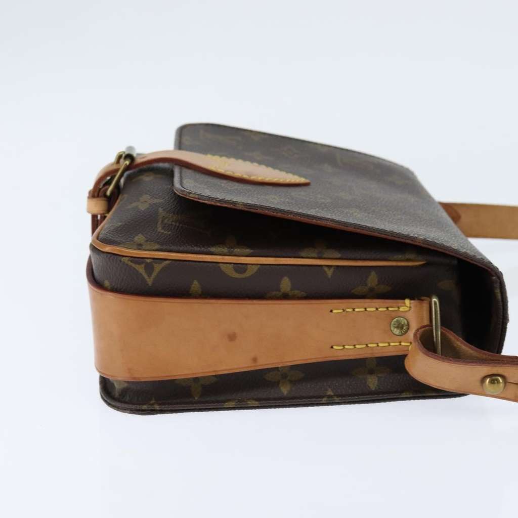 Louis Vuitton Cartouchiere Handbag Brown Canvas Good condition - Model View