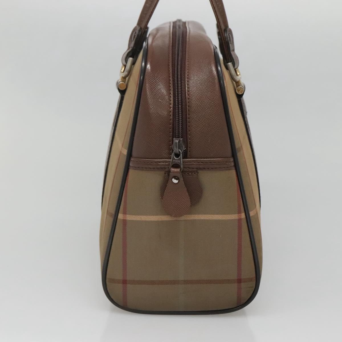 Burberry Nova Check Handbag Beige Canvas Good condition - Inside View