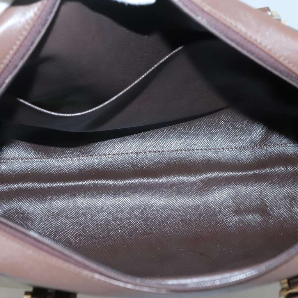 Burberry Nova Check Handbag Beige Canvas Good condition - Box View