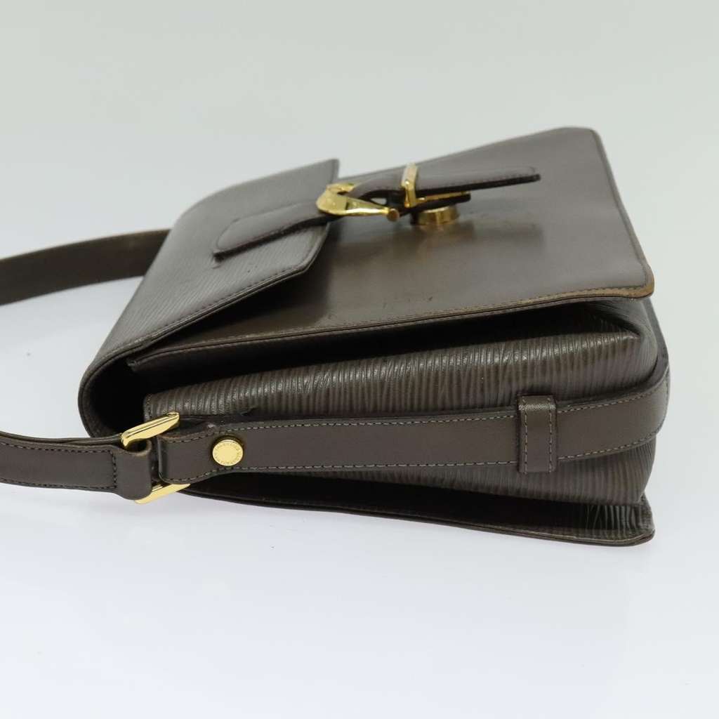 Valentino Garavani Vintage shoulder bag Brown Leather Fair condition - Inside View