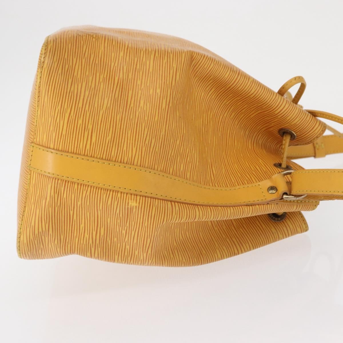 Louis Vuitton Petit Noe Handbag Yellow Leather Fair condition - Inside View