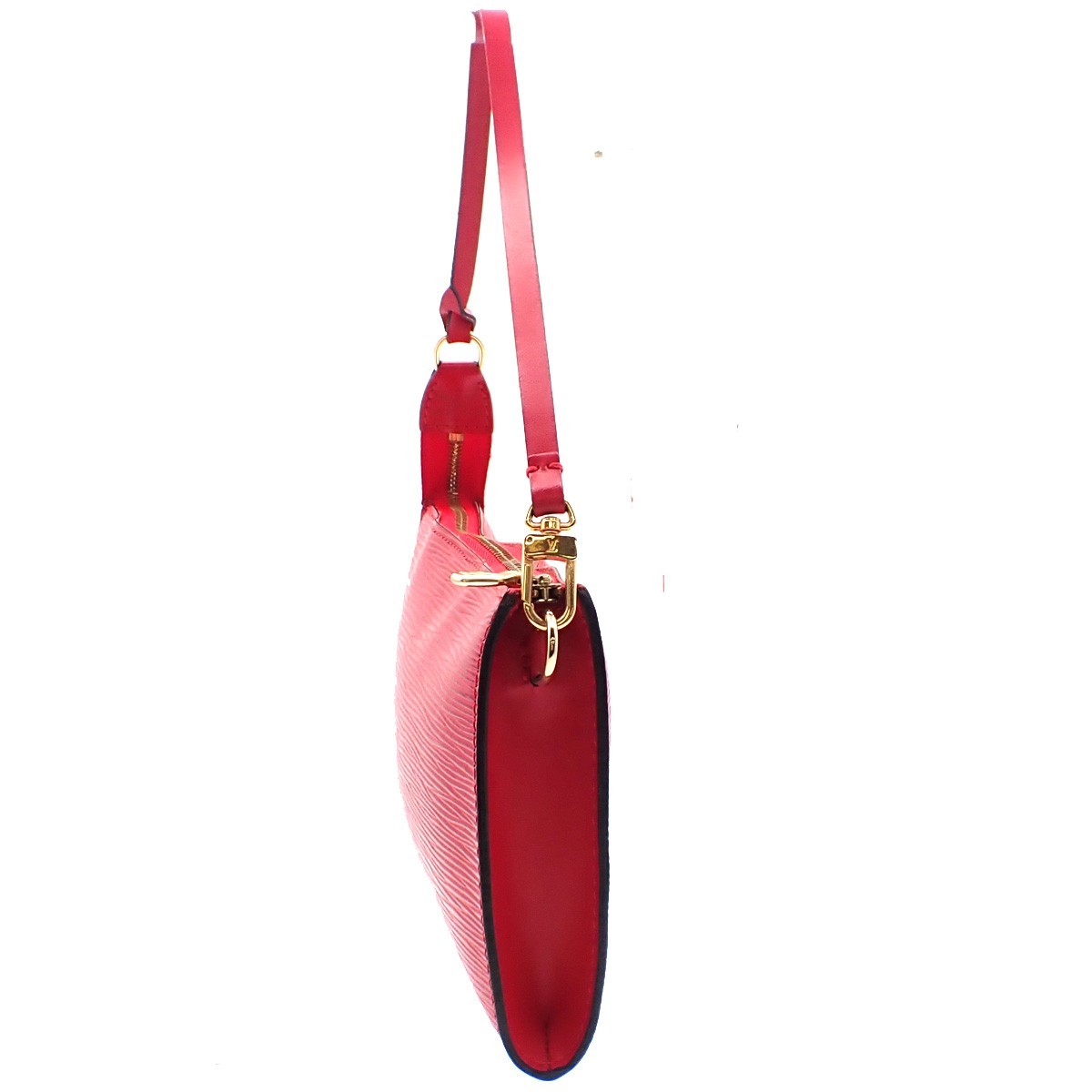 Louis Vuitton Pochette Accessoires Red Leather Good condition - Model View