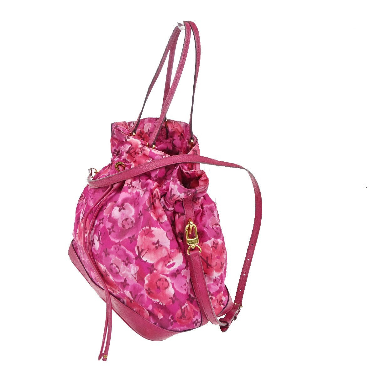 Louis Vuitton Noefull Handbag Pink Good condition - Inside View