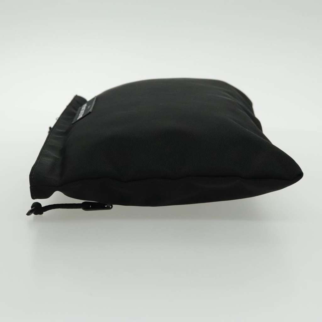 Balenciaga Logo Pouch Black Canvas Good condition - Inside View
