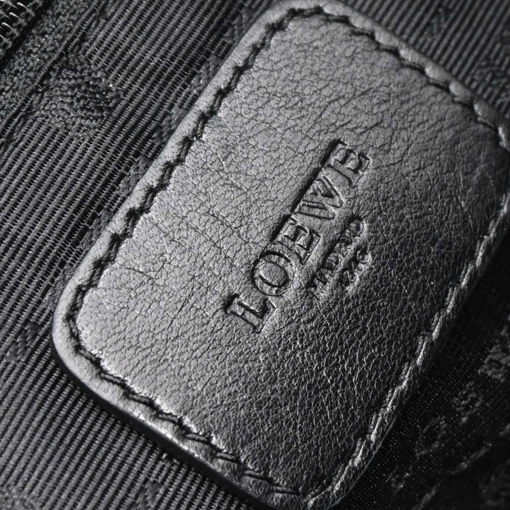 Loewe Amazona Bag Gold Leather Good condition - Model View