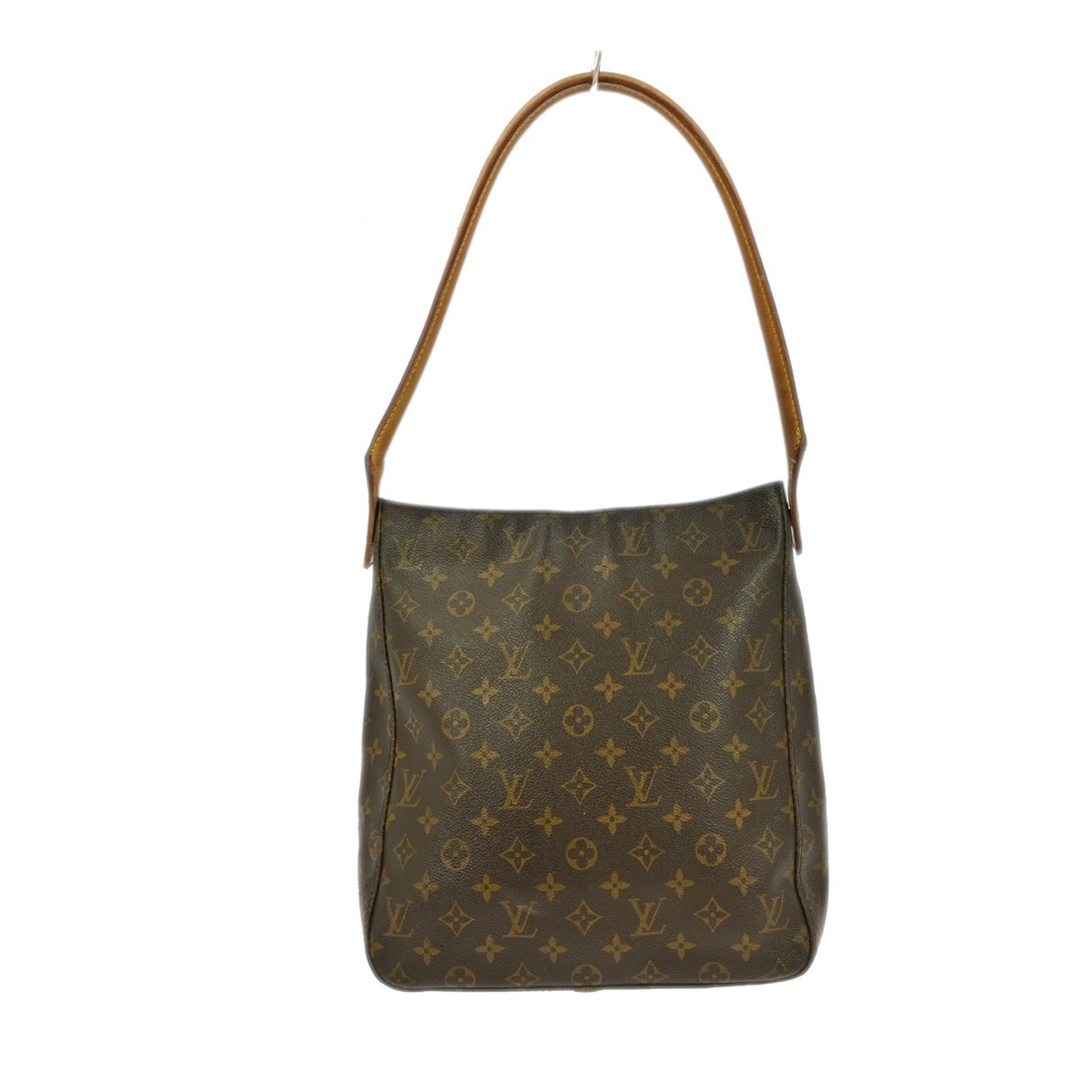 Louis Vuitton Looping Handbag Brown Canvas Fair condition - Back View